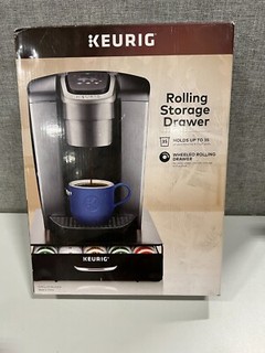 Keurig Under Brewer Storage Drawer Coffee Pod Storage Holds Upto 35 Keurig K C