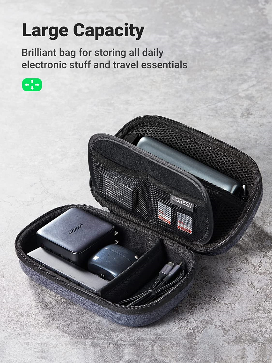 ugreen travel case gadget bolsa