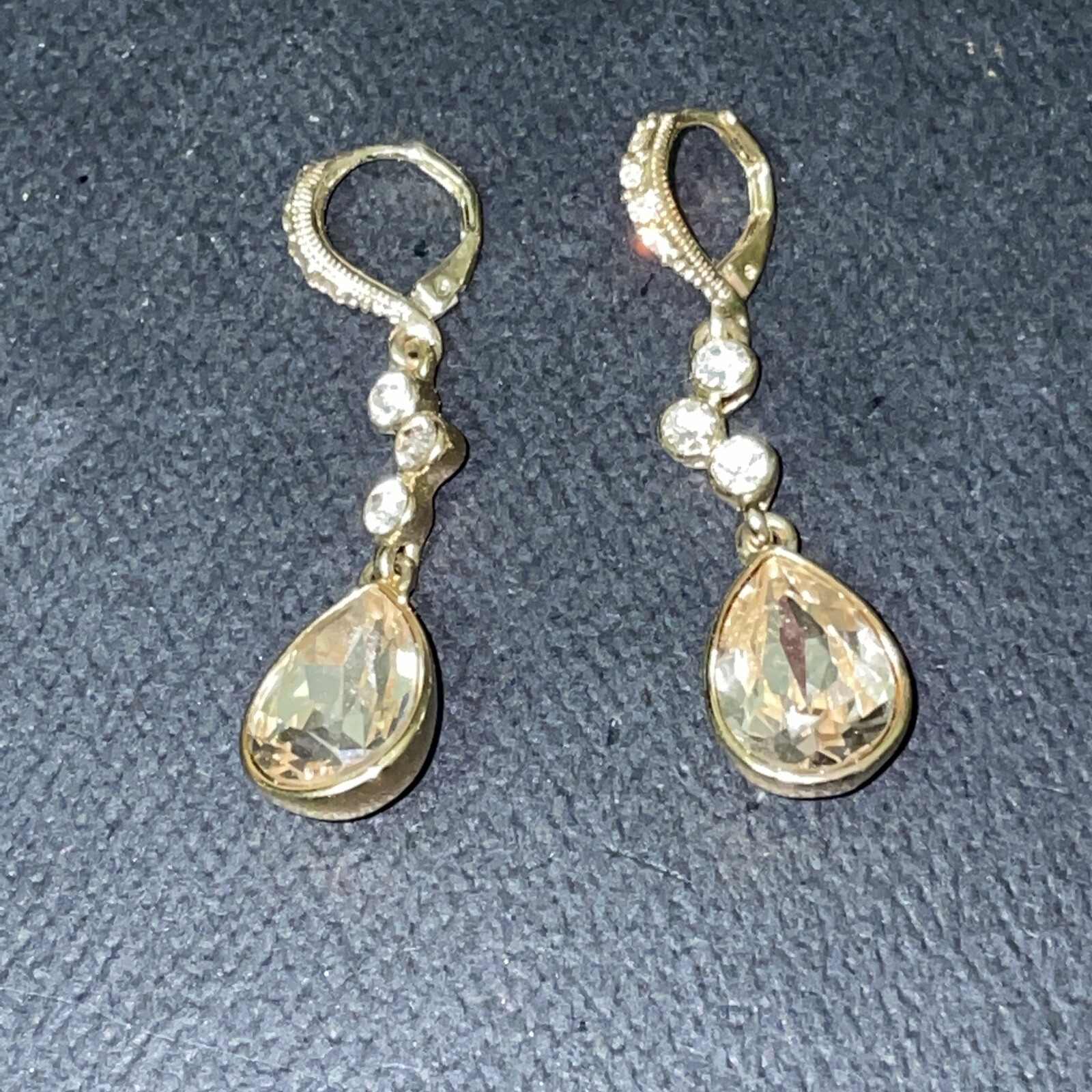 Givenchy Statement Drop Crystal Earrings - image 2