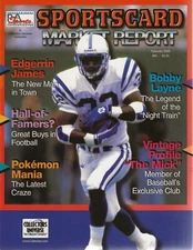 EDGERRIN JAMES Feb 2000 SportsCard Market Report The New Man In Town HTF RARE