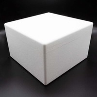 Styroporbox , Thermobox , 11,5 Liter - 33,5 X 33,5 X 21,5 Cm