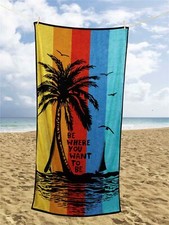 Image of Palm Tree Beach Towel 85x160cm