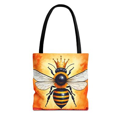 New Queen Bee Tote Bag, Eco-Friendly Bag, Gift for Nature Lovers, Stylish