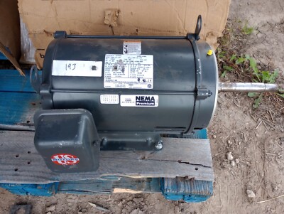 U.S. MOTORS D10P2D NEMA PREMIUM 10 HP #FM63 DJ10P2DJ 6309-2Z-J/C3 3PHbHZ 60HP 