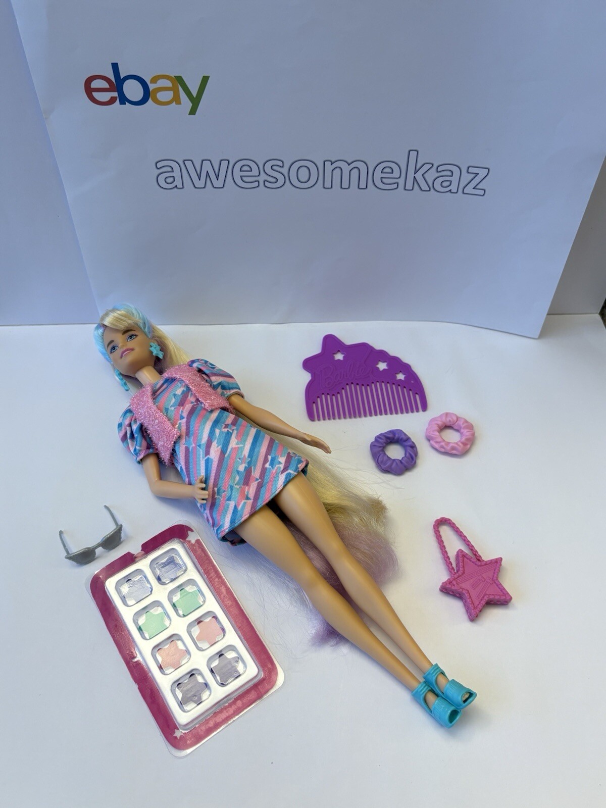 Barbie Totally Hair Doll with Accessories MATTEL 8.5&rdquo; hair to style Immaculate