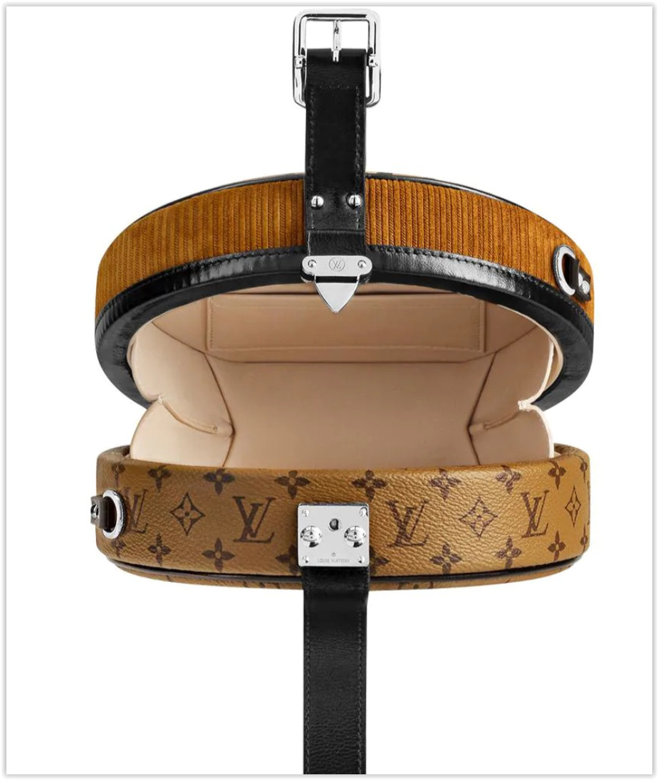 RARE Louis Vuitton PETITE BOITE CHAPEAU Reverse Monogram Wild Marron M51481 image 2