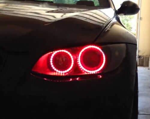 for BMW E92 E93 07-13 Xenon Head Dream color Chasing RGB halo ring flow DRL APP - Picture 1 of 22