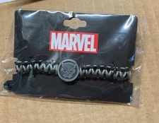SalesOne International, LLC Marvel Black Panther Paracord Charm Bracelet