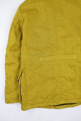 Men's Stone Island A/W 2005 Vintage 00s Yellow Lino-Flax Field