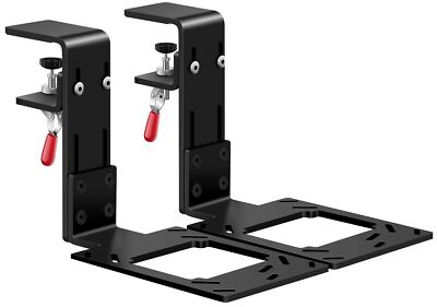 Set of 2 Desk Mounts  for Logitech G X52/X52 Pro/X56 Hotas/X56  T.16000M