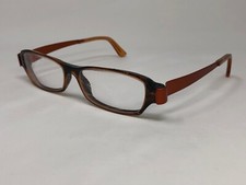 FACE A FACE  NUEVA 1 419  Eyeglasses Frame France 52-14mm Orange Crystal IG44