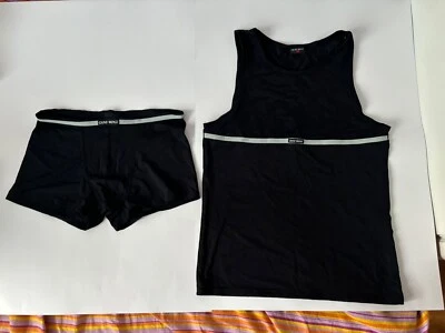 ensemble shorty et débardeur Olaf Benz noir taille M - Photo 1/4