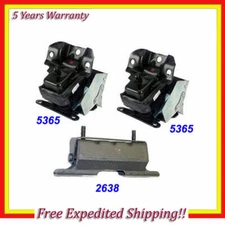 For 07-11 Cadillac Escalade Chevy Tahoe GMC Yukon Motor & Trans Mount 3 pcs.M872