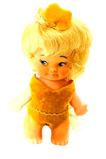 Vtg 1965Uneeda Pee Wee Miniature Girl Doll 4" Collectible Made In Hong Kong