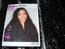 6 Pack Passion Twist Hair 18 Inch Water Wave Crochet Hair Passion Twist NEW