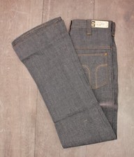 Men's VTG 1970s NOS Stephens Irregular Flare Jeans 29x33 70s Bellbottoms