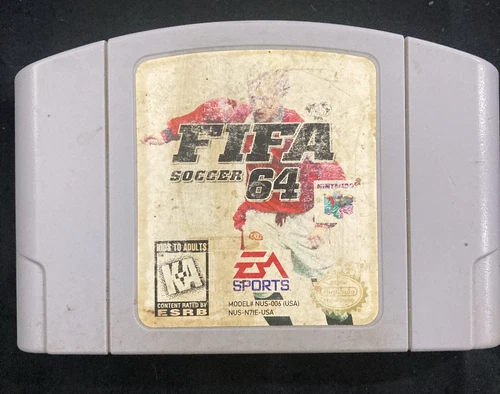 Fifa 99 Soccer Nintendo 64 N64 Game Cartridge Only - Tested