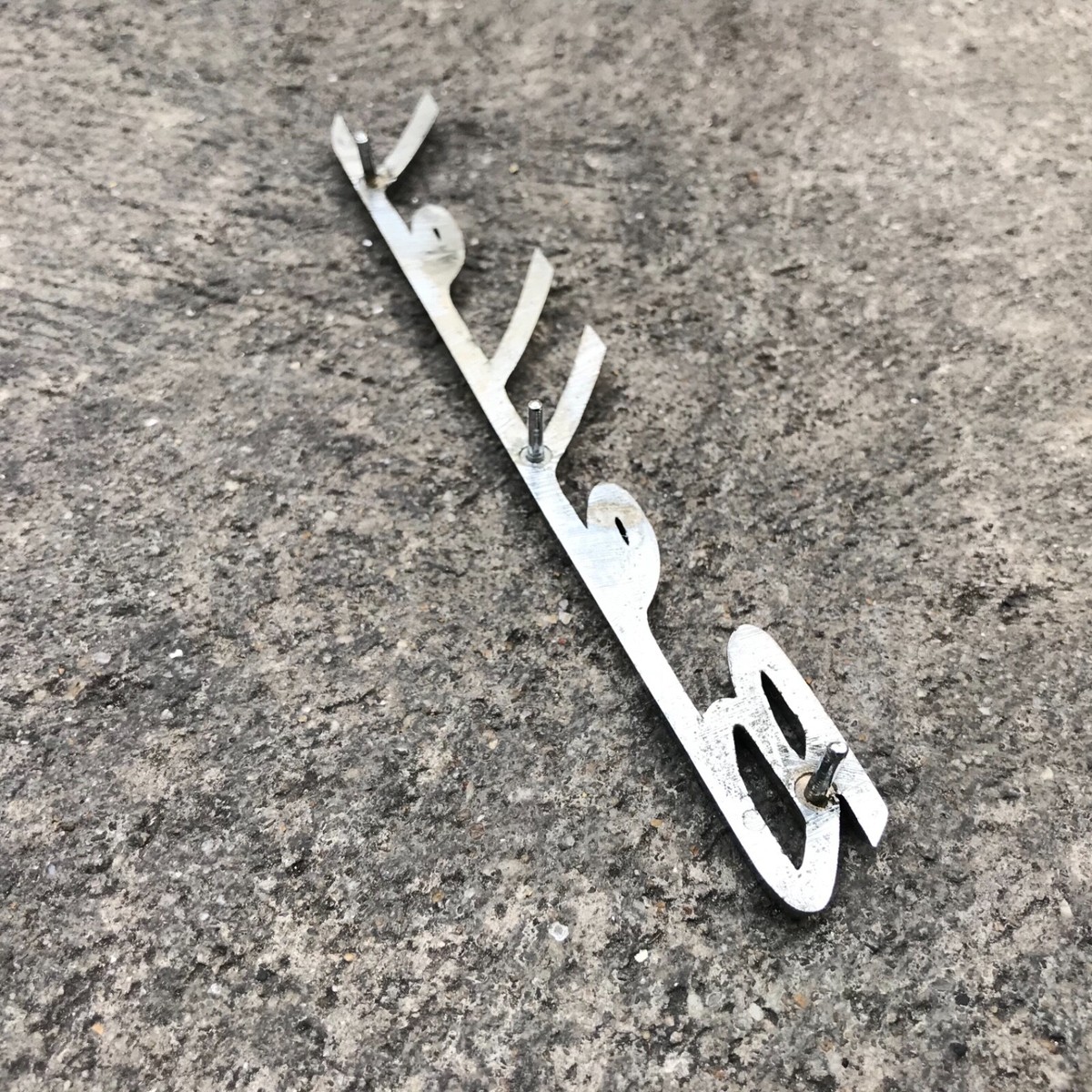 Bellel エンブレム オーナメント ISUZU BELLEL Emblem Badge Rear Genuine Parts NOS JAPAN (((Very