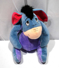 DISNEY KOHLS CARES SITTING EEYORE WINNIE THE POOH STUFFED PLUSH TOY 12".