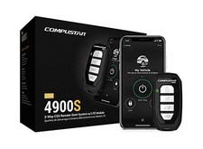 Compustar CSX4900-S 4-Button 2-Way, 3000' Remote Start System w/Drone X1LTE