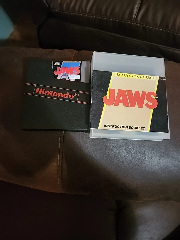 Jaws (Nintendo Entertainment System NES) con manual - ¡Probado! Foto 2 de 4