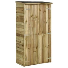 Capanno Attrezzi da Giardino Legno Impregnato Casetta Porta Utensili vidaXL