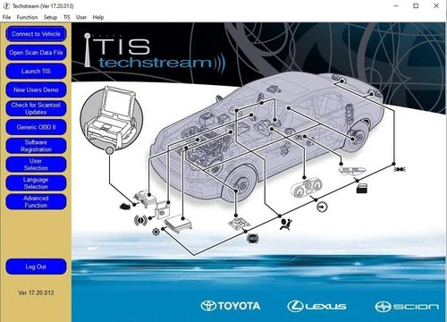 Diagnostic Laptop Fits BMW Honda Toyota Ford Panasonic Tough. 1.6 GHz CF-19 OBD2 image 2