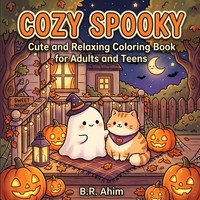 Ausmalbuch FüR Erwachsene Und Teens, Cozy Spooky, Entspannend, Malbuch