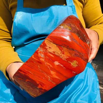 11.63 LB Natural Red Jasper Polished Freeform Crystal Healing Home Decor 4362