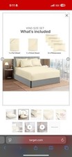 6 Piece Sheet Set - Extra Deep Pocket, Mattresses Extra Pillowcases CGK Linens
