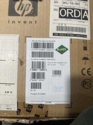 2x HP Modular PDU Control Unit Series EO4501 P/N 228481-002