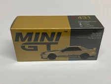Mini GT 431 - Nissan Skyline GT-R VR32 Top Secret Gold - Japan only NEW / SEALED