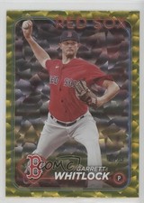 2024 Topps Series 2 Yellow Crackle 14/50 Garrett Whitlock #477 0zg4