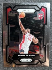 2023-24 Panini Prizm Base RC Rookie Adama Sanogo #286 Chicago Bulls