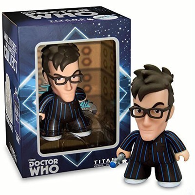 Doctor Who Titan 10th Doktor mit Blauem Nadelstreifen Suit 6.5 '' Vinyl Figur