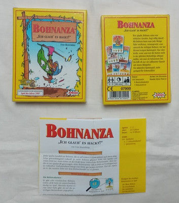 Amigo, Bohnanza, Ich glaub' es hackt!, 1997, ab 12, ab 3 Spieler