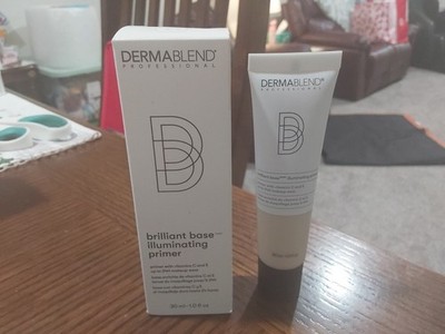 DERMABLEND BRILLIANT BASE ILLUMINATING PRIMER FL SZ 1 OZ NEW IN BOX FREE SHIP!