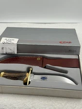 Case XX 1990 Kodiak Fixed Blade Sheath Knife 100th Anniversary 1889-1989 NIB