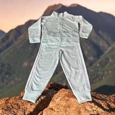 Adidas Girls 2 Piece Track Suit Mint Green Size 4 NWT