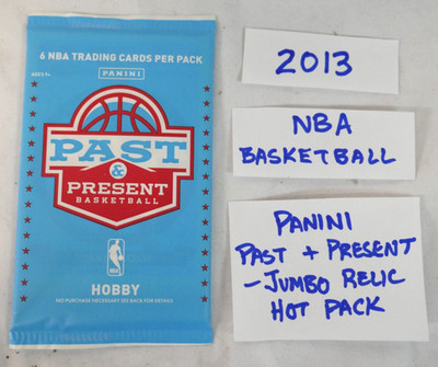 2012/13 PANINI Past & Present Basketball NBA Jumbo Relic Hot Pack- New + Sealed!