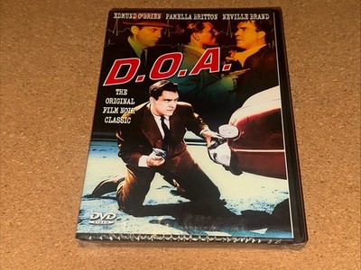 SEALED D.O.A. DVD  Edmond O'Brien Rudolph Mate Read Desc