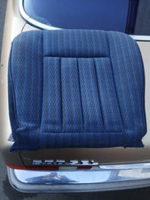 Bezug Stoff blau Sitzfläche vorne li/re Mercedes-Benz W124 Lim T-Mod Cpe Mopf 1