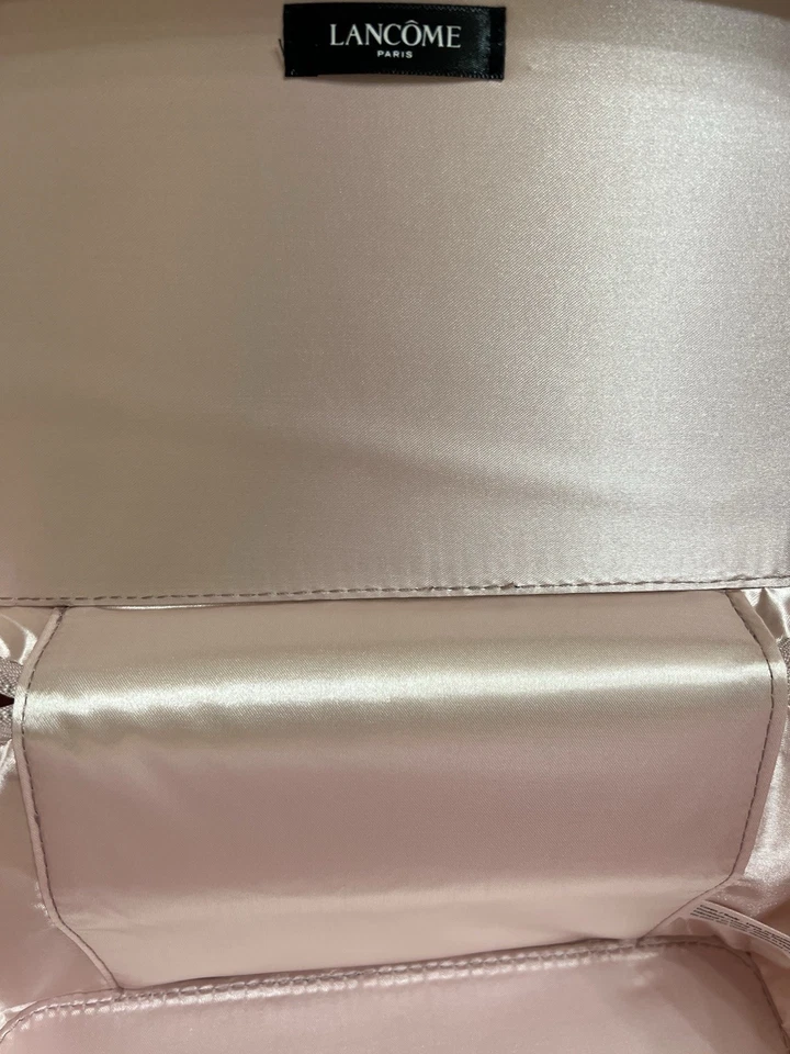 Lancome 2025 Beauty Box Bolso/Estuche de Tren Oro Rosa LE NUEVO Foto 4 de 4