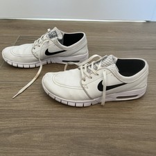 Nike Stefan Janoski Max Kunstleder Weiß Gr 42.5 US 9