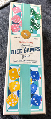 Classic Games WÜRFELSPIELE - Professor Puzzlespiele inkl. Regeln für 10 Würfelspiele