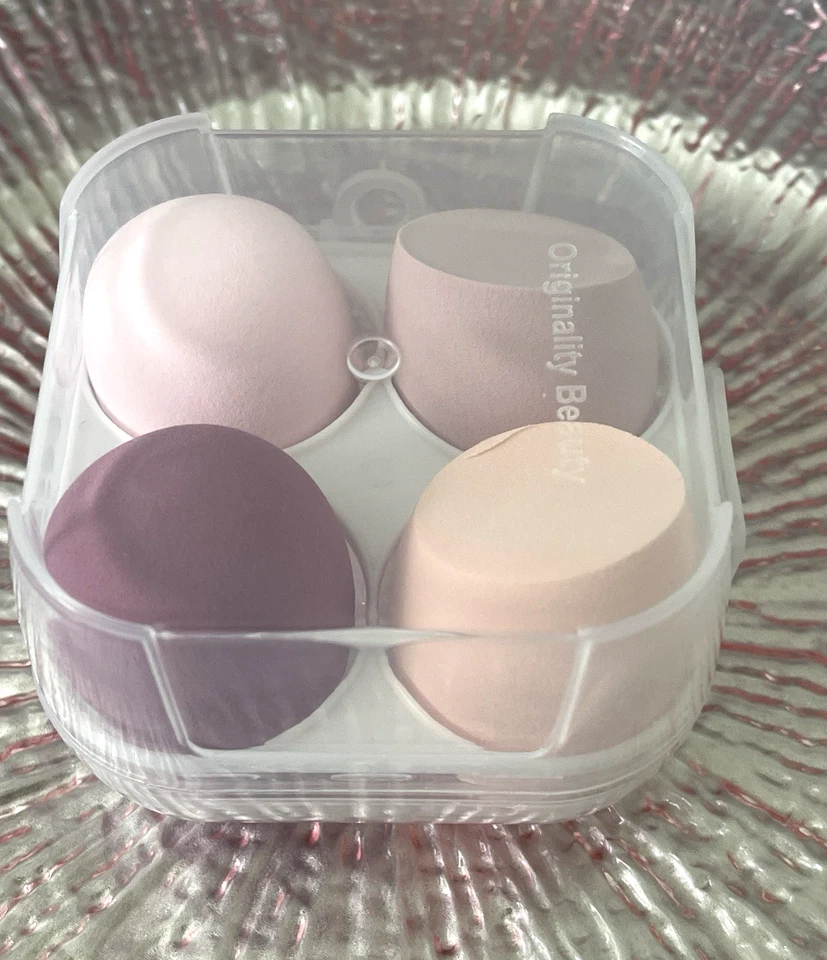 Caja de almacenamiento de huevos de maquillaje Sanrio Hello Kitty licuadoras húmedas y secas de huevos nueva en caja Foto 4 de 4