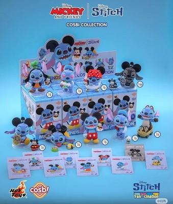 Hot Toys Cosbi Fan-Cination Mickey & Friends x Stitch Figure Blind Box