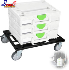 Metal Tool Cart For Festool With 4 Rollers Black Systainer Cart For Festool For