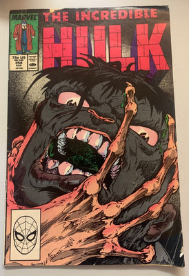 THE INCREDIBLE HULK #358  AUG 1989, MARVEL COMICS 