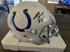 Edgerrin James Autographed Indianapolis Colts Mini Helmet Beckett Authenticated